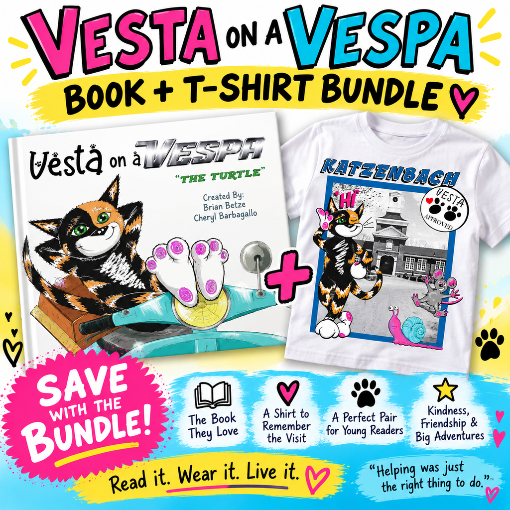 The Vesta School Adventure Bundle — Book + T-Shirt Save $
