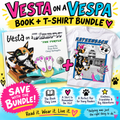 The Vesta School Adventure Bundle — Book + T-Shirt Save $