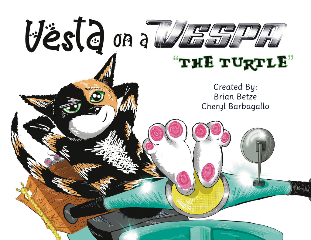 Vesta on a Vespa — A Children's Book About Kindness & Friendship (Ages 3–10)